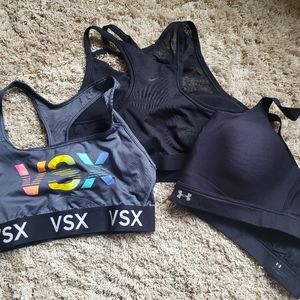 Sports bras.